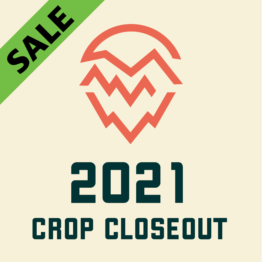 Crop Closeout Sale 2021 Yakima Valley Hops