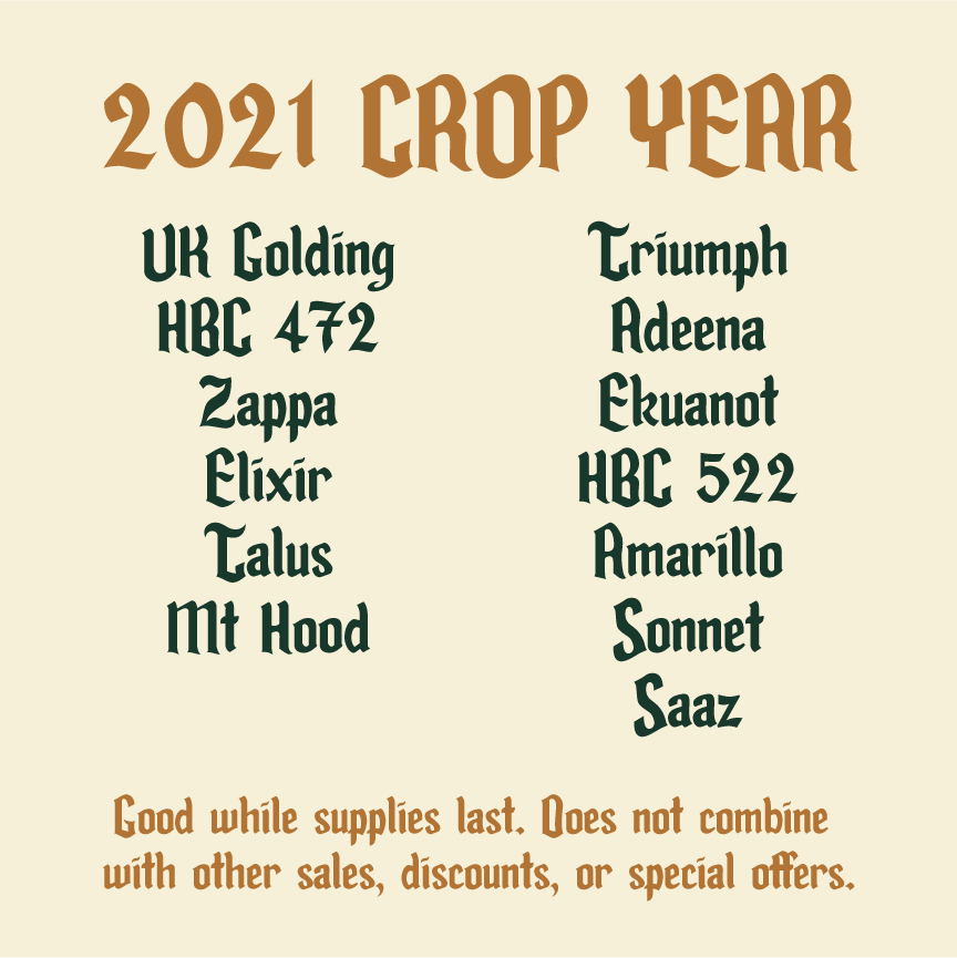 Crop Closeout Sale
