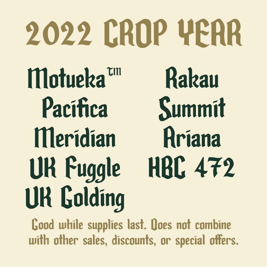 Crop Closeout Sale