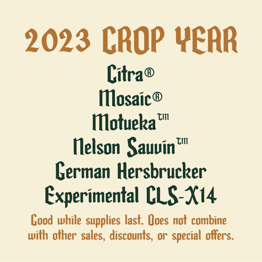 Crop Closeout Sale