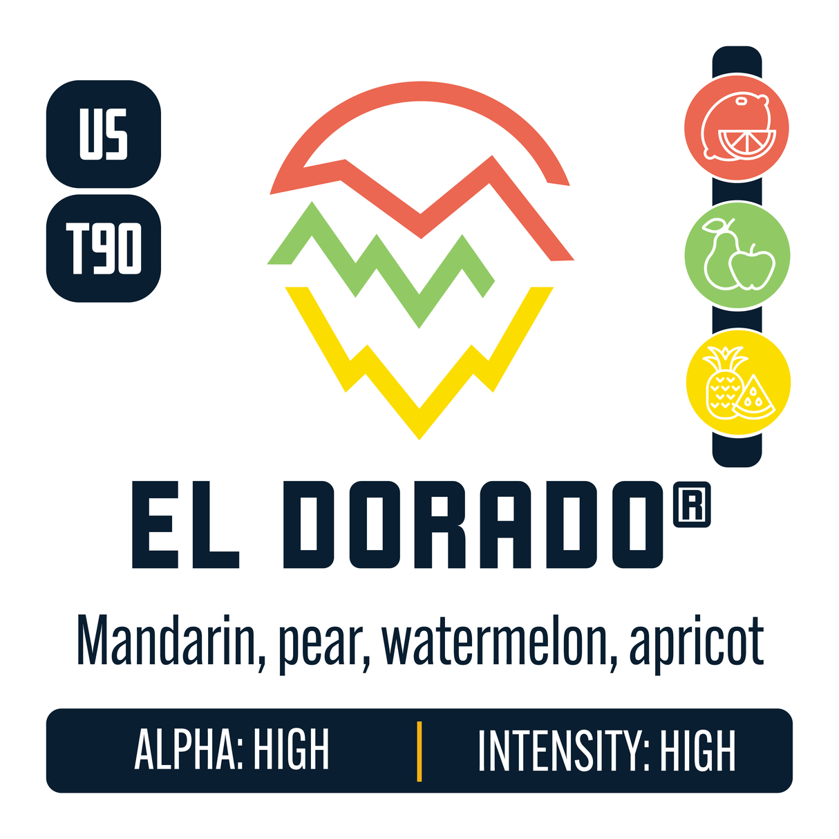 El Dorado Hop Profile: Citrus, Green Fruit, Sweet Fruit