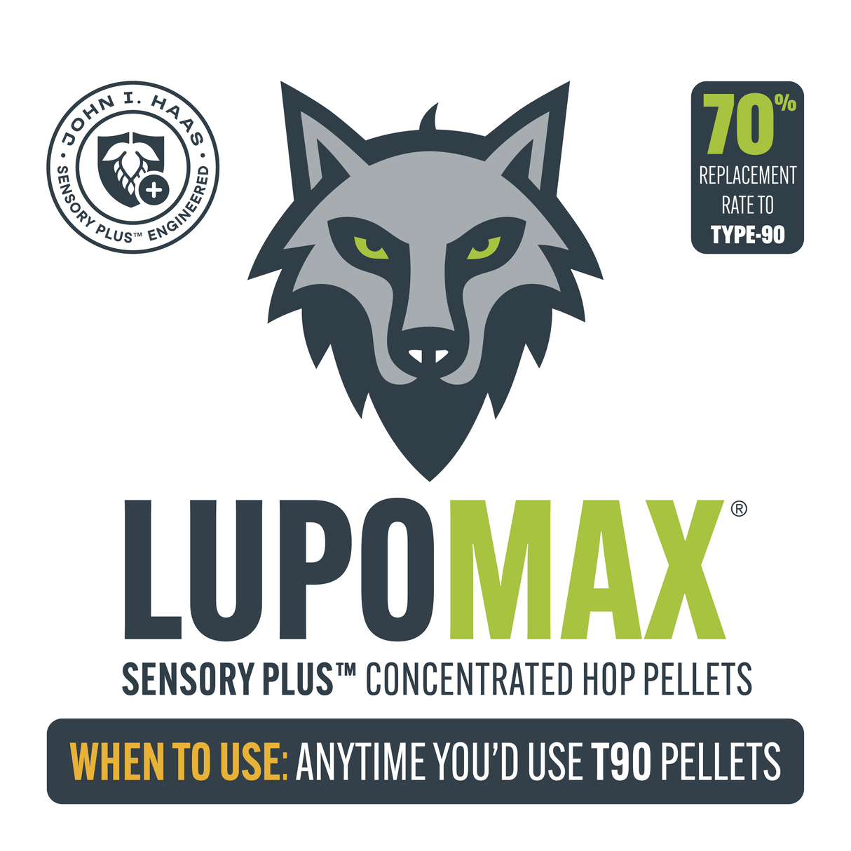 LUPOMAX Sensory Plus Concentrated Hop Pellets