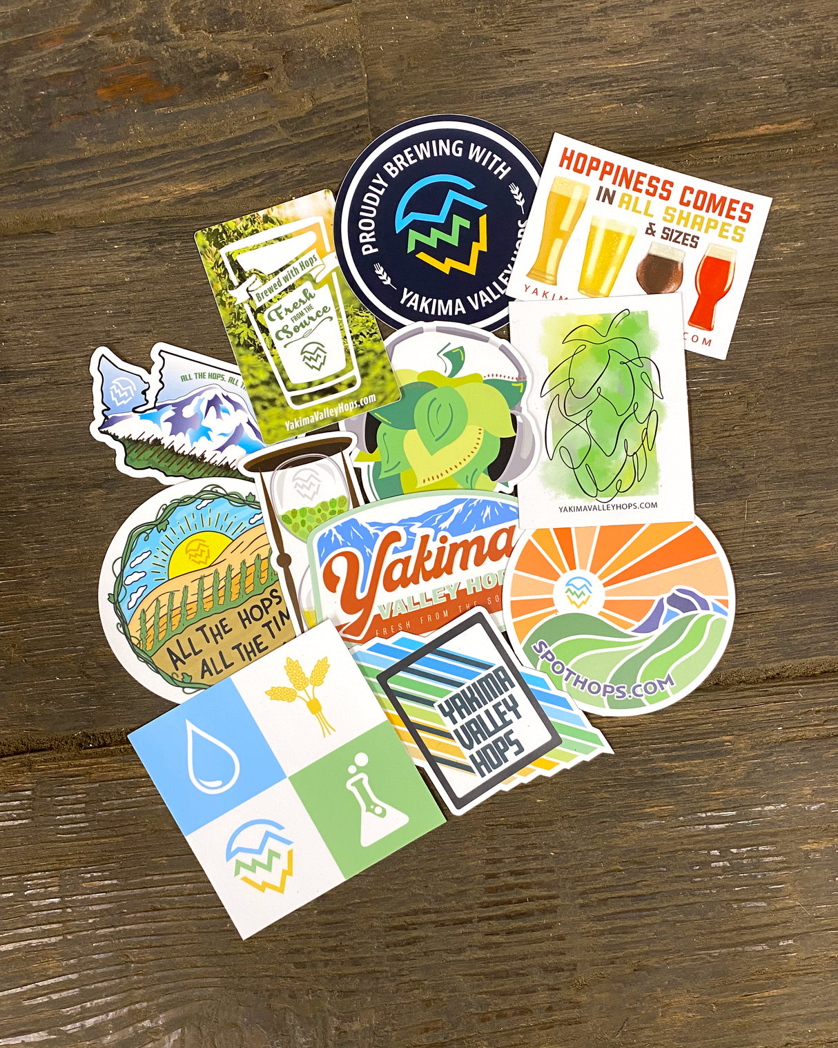 YVH Sticker 12 Pack