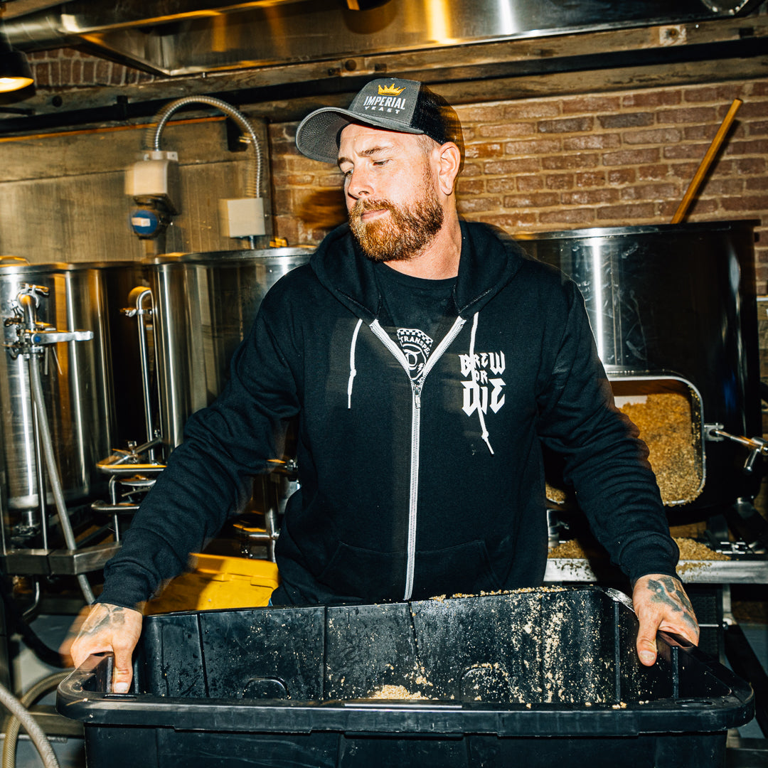 Brew or Die Sweatshirt – Yakima Valley Hops