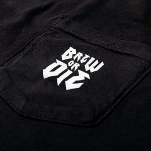 Brew or Die Pocket T-Shirt