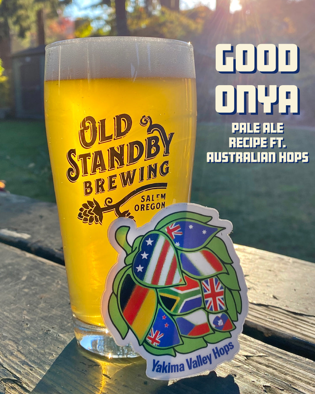 Good Onya Australian Pale Ale Beer Recipe Yakima Valley Hops