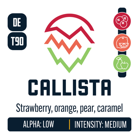 Callista Hop Profile: Berry & Currant, Citrus, Green Fruit