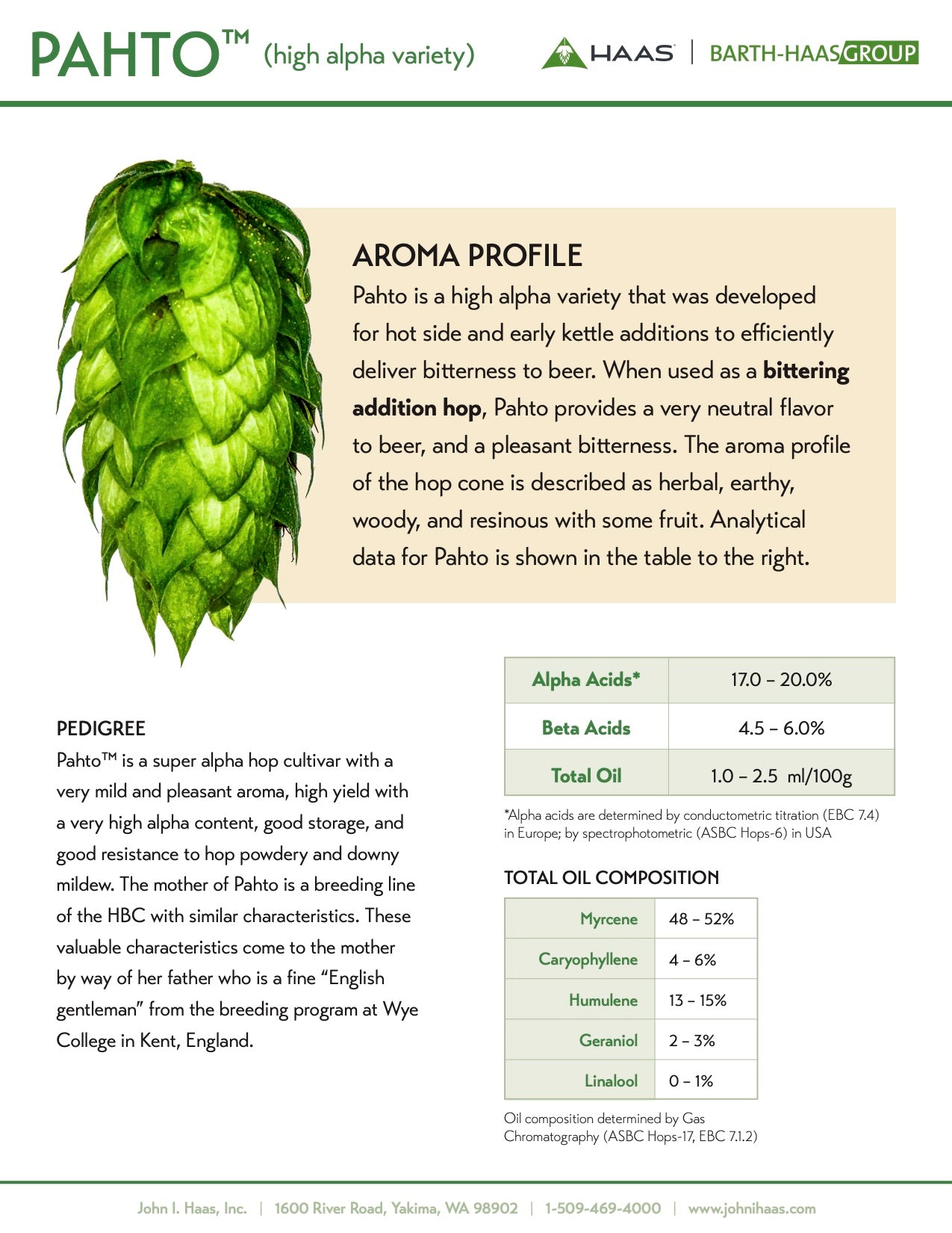 HBC 682 Hops – Yakima Valley Hops
