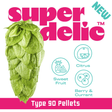 Superdelic variety hop pellets