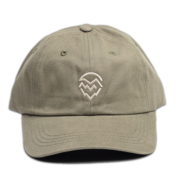 Olive Green Canvas Dad Hat