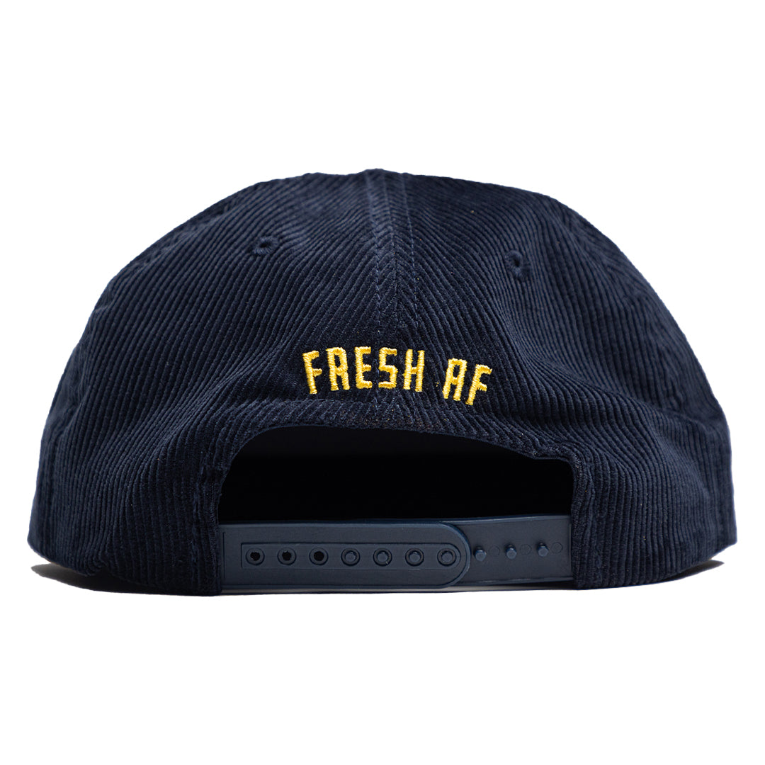 Navy Blue Corduroy Rope Hat – Yakima Valley Hops