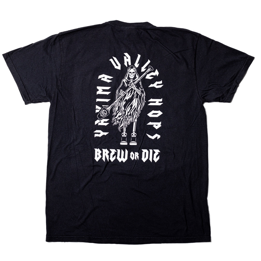 Brew or Die Pocket T-Shirt