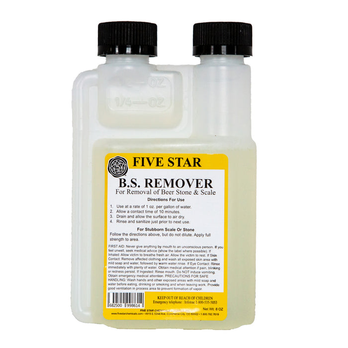 Five Star Beer Stone Remover 8oz