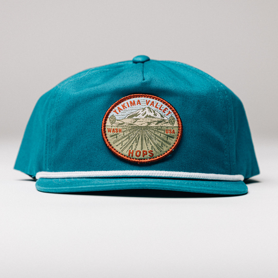 Teal Retro YVH Hat