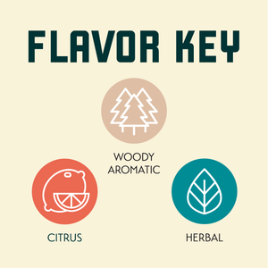 Glacier Hop Flavor Key