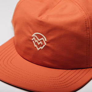 Unstructured Orange YVH Hat