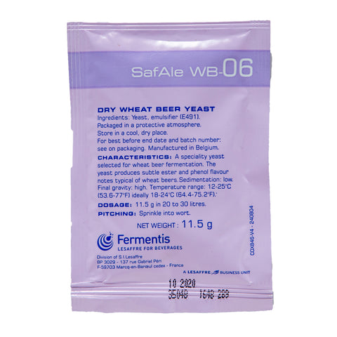FermentisSafbrewWB-06DryYeast