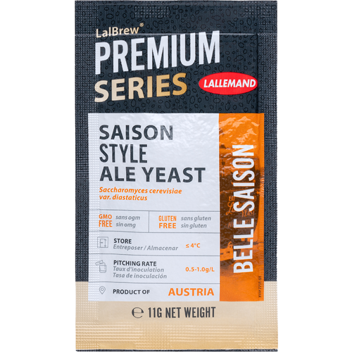 Lallemand LalBrew Premium Series Belle Saison Style Ale Yeast 11g
